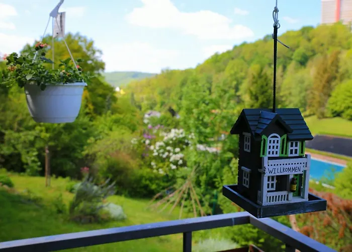 Апартаменты Und Panorama Am Highwalk Wildgehege Wanderwege Und Ruhe *