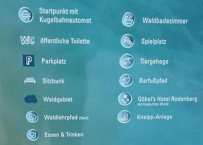 Und Panorama Am Highwalk Wildgehege Wanderwege Und Ruhe * Ротенбург-на-Фульде