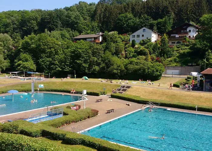 Und Panorama Am Highwalk Wildgehege Wanderwege Und Ruhe