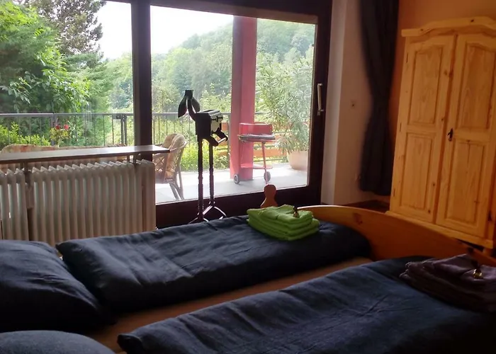 Und Panorama Am Highwalk Wildgehege Wanderwege Und Ruhe * Ротенбург-на-Фульде